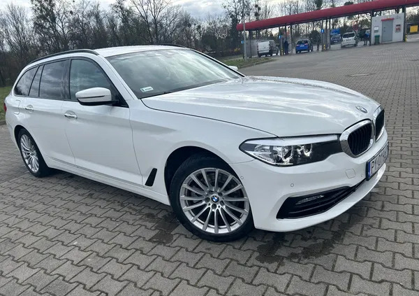 bmw seria 5 wielkopolskie BMW Seria 5 cena 89000 przebieg: 130000, rok produkcji 2018 z Września